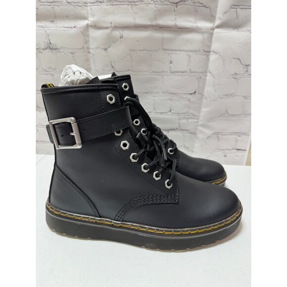Dr. Martens Shoes - Dr. Martens Zavala Alt Hydro Combat Boots –Black Waterproof– Women’s US 9 – BNIB